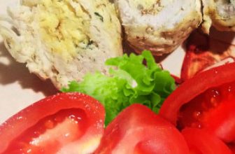 Куриный рулет в пароварке