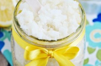 Сахарный скраб с лимоном для тела