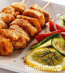 Шашлык из куриного филе