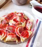 Вареники с клубникой