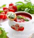 Томатный крем суп с чили